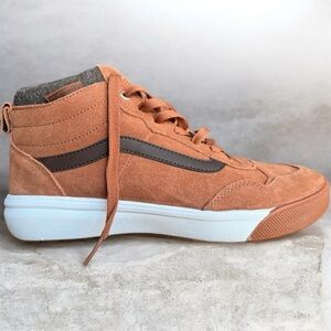 VANS Men's Tan High-Top Sneakers size 9.5